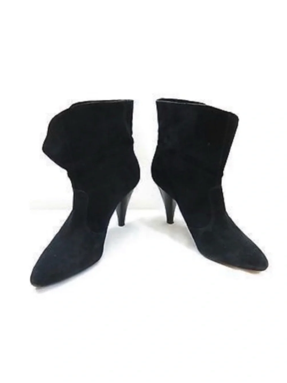 Via Spiga Black Suede Booties